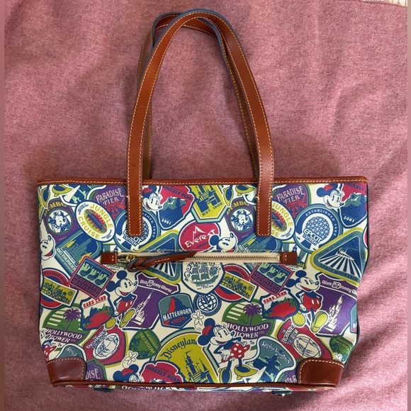 Dooney & Bourke Disney Sticker Collage tote - Picture 3 of 8
